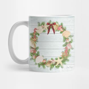 Coastal Christmas D Mug